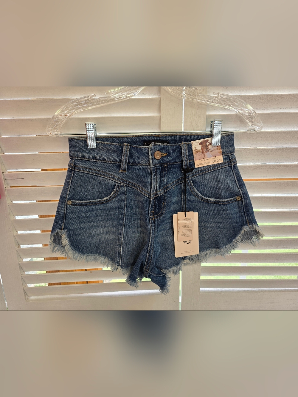Sincerely Jules Denim Shorts Size 0/24